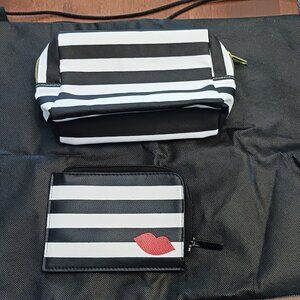 Sephora makeup bag and gift card pouch